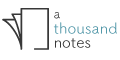 a thousand notes